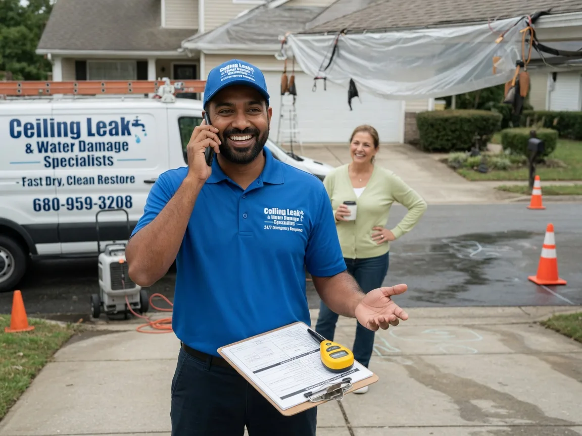 Ceiling Leak Cleanup Tolstoy, SD FAQs
